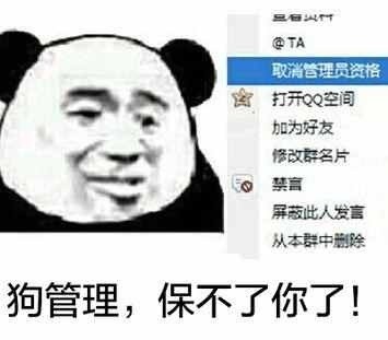 群聊整活必备！调戏管理员的表情包套图