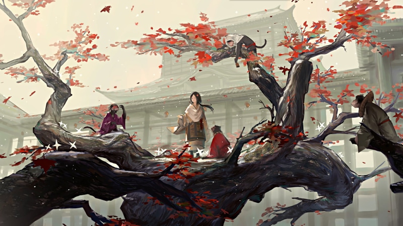 只狼：影逝二度 漫画风壁纸