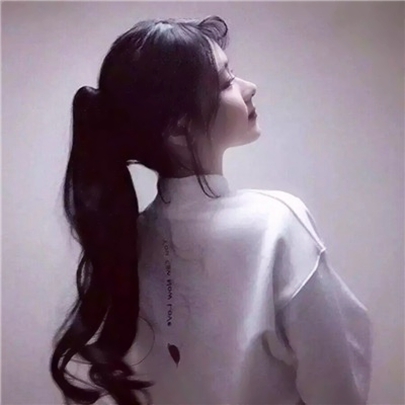 20张高清好看的个性侧脸女生头像合集