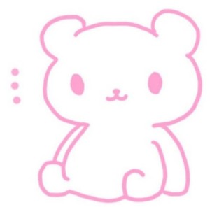 软萌粉色线条表情包合集