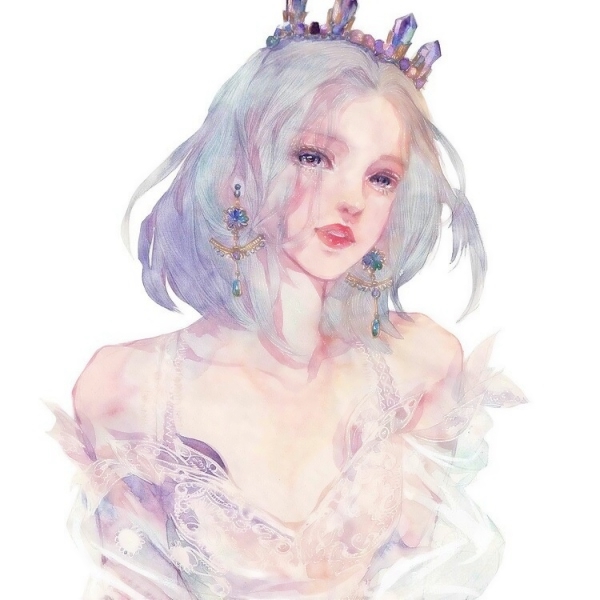 18张高清唯美女生手绘头像 个性感拉满的私藏款