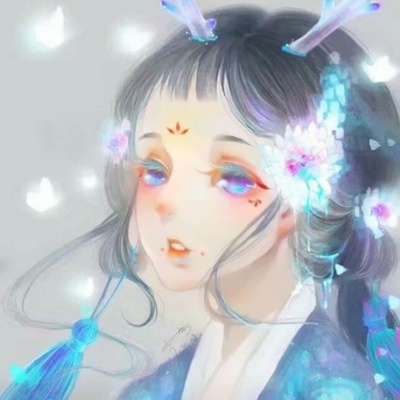 22张高清古风汉服二次元少女头像 氛围感拉满的女生动漫头像合集