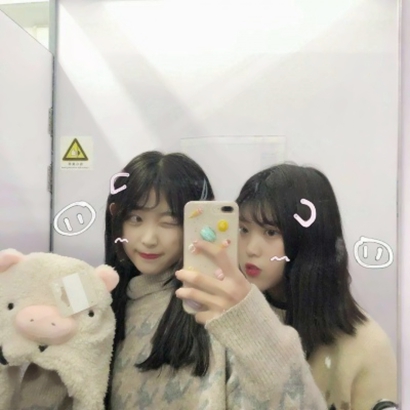 超火双人闺蜜头像 16张高清新潮女生头像来啦