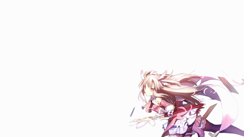 魔法少女伊莉雅 白毛少女壁纸合集