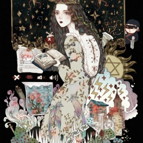 暗黑系诡异动漫女生头像！20张超清氛围感女头分享