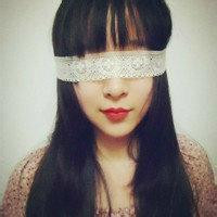 白布蒙眼的清新女生头像合集 共11张