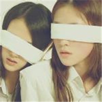 白布蒙眼的清新女生头像合集 共11张