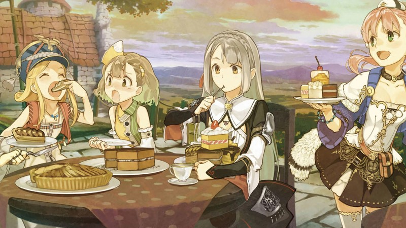 《炼金工房》系列绝美壁纸合集 可爱少女与美食场景拉满