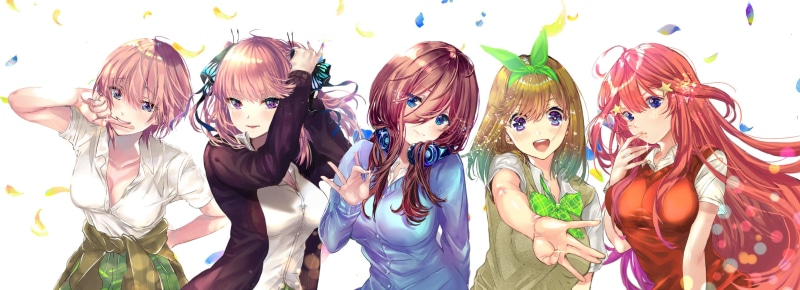 五等分的新娘壁纸合集 中野一花领衔登场