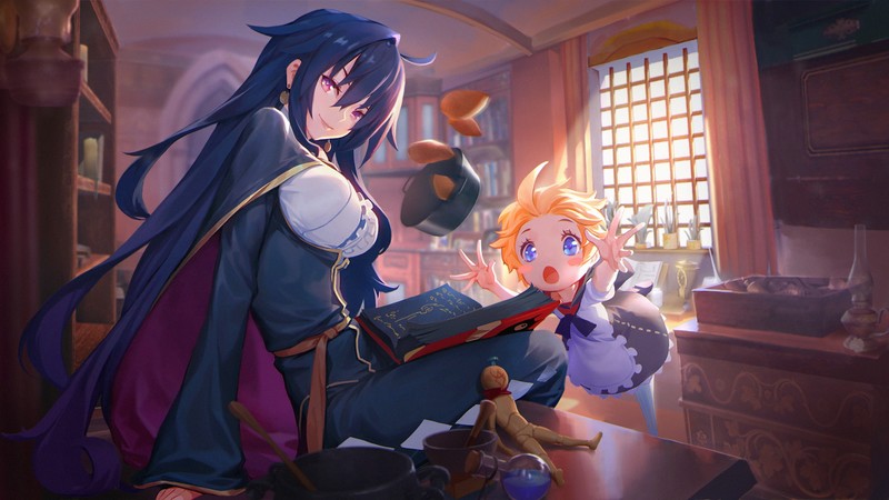 《迷室迷局！二次元少女与暗黑童话风壁纸合集》