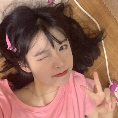 12张超仙粉色系真人少女头像，戳中你的少女心