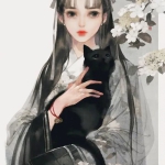 8张超清绝美动漫中国风女生头像 氛围感拉满