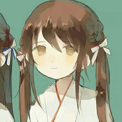 16张高清卡通动漫闺蜜情头 好看的女生头像合集