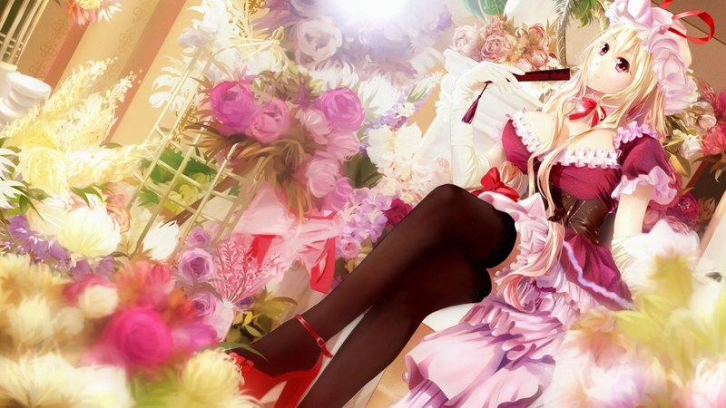 《东方Project八云紫绝美壁纸合集 黑漫画粉调少女感拉满》