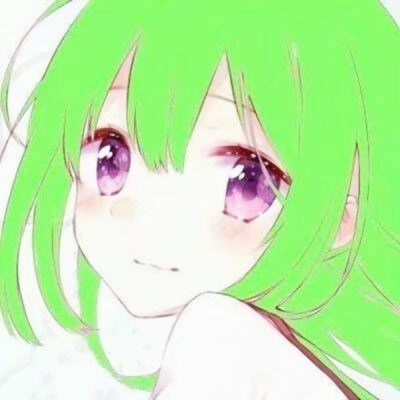 8张超治愈！女生专属可爱绿色系动漫头像合集