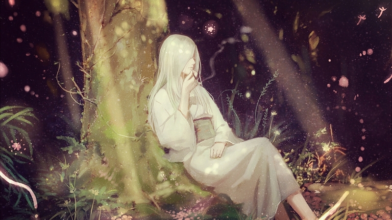 虫师少女二次元高清壁纸