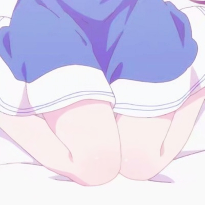 二次元女生动漫腿部部位头像 17张高清素材