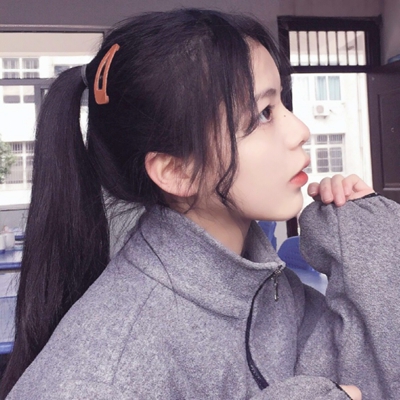 30张高冷感女生侧脸QQ头像 好看又出片