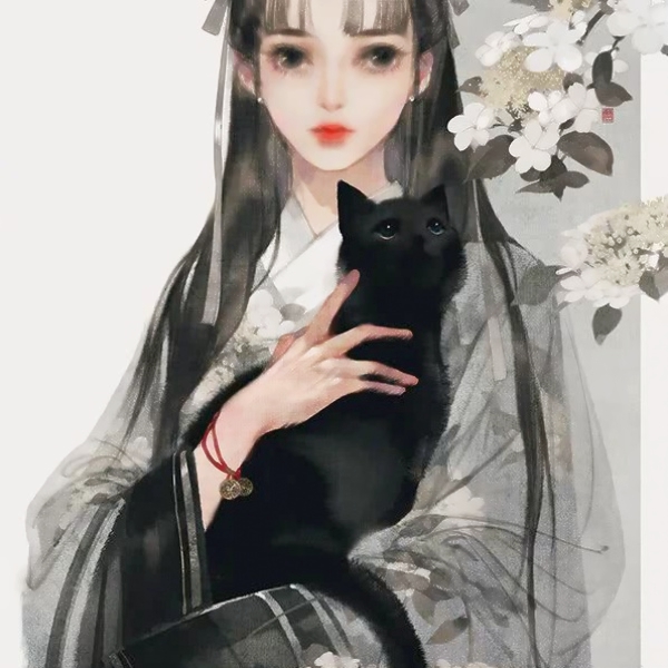 8张超清绝美动漫中国风女生头像 氛围感拉满