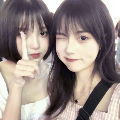 18张高清可爱双人闺蜜同框头像合集