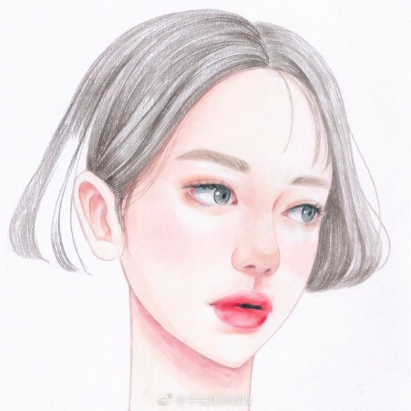 18张高清唯美女生手绘头像 个性感拉满的私藏款