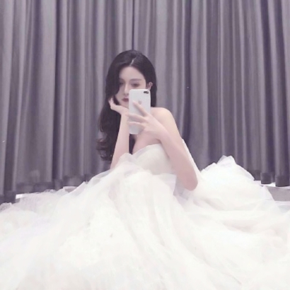 19张高清白色婚纱女生头像 氛围感拉满