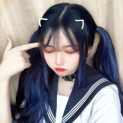 25张高清霸气染发女生头像合集 个性感拉满