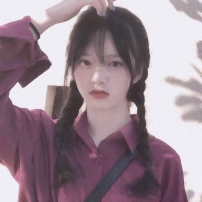 8张清新感QQ真人女生头像合集 好看又治愈