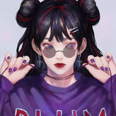 36张高清又帅又飒的动漫女生头像，氛围感直接拉满