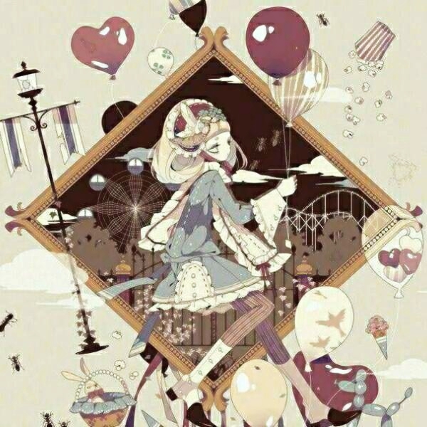 冷酷暗黑风动漫女生头像 26张超高清阴森诡异风格图