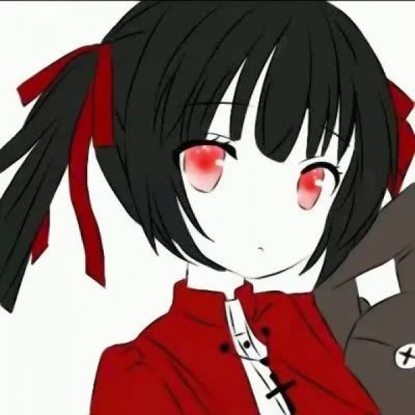 27张超高清红眼丧系病娇动漫女头 氛围感拉满