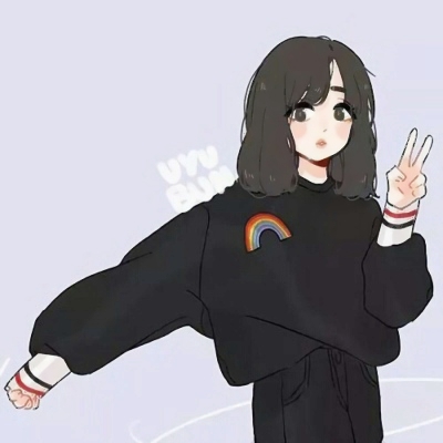 微信个性动漫女生头像 9张合集分享