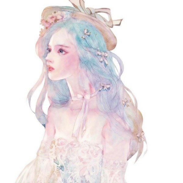 18张高清唯美女生手绘头像 个性感拉满的私藏款