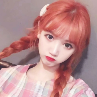 29张染发电女生霸气闺蜜头像 多种发色高清图