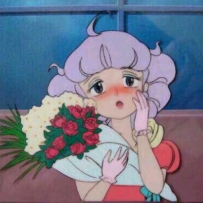抖音热门复古旧漫女头 17张高清素材分享