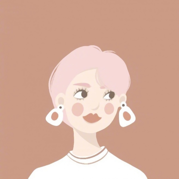 9张时髦又有个性的时尚女孩卡通头像 高清款合集