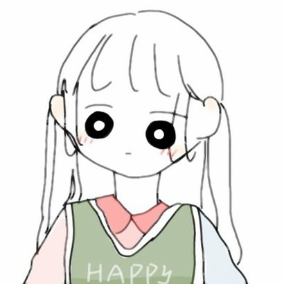 抖音热门可爱简笔画女生头像 共14张