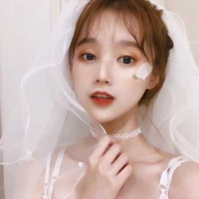 18张高清婚纱系女生头像 唯美精致氛围感拉满