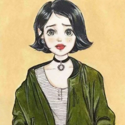 微信个性动漫女生头像 9张合集分享