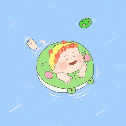 卡通小女孩微信头像来啦！9张高清超萌可爱款一次看够