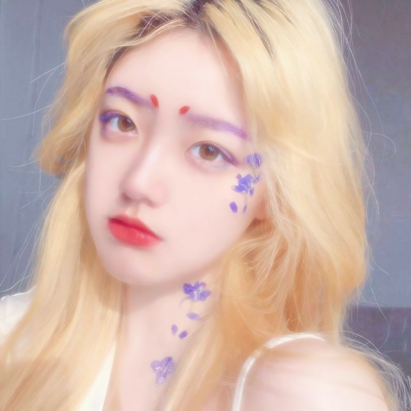 19张超高清酷酷染发女生个性头像 快存起来当头像