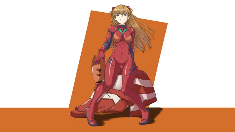 明日香绝美壁纸！EVA机甲少女氛围感拉满