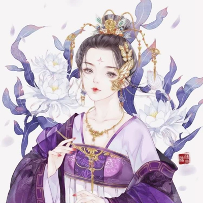 9张超美古风二次元女生头像，高清又好看