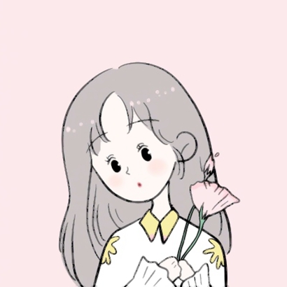 20张清新简约！女生文艺手绘微信头像合集