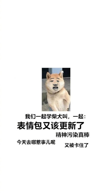 汪星人整活合集：跟着主人学叫的沙雕表情包来啦