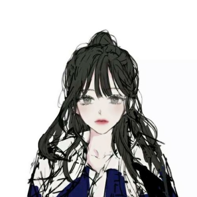 微信冷酷风动漫女头像来啦！9张高清漠然个性图直接存