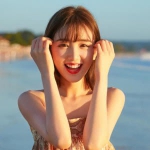 带蜂蜜感的女生头像来了，就这一张