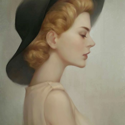 暗黑哥特风动漫女生头像来啦！24张高清唯美暗黑系图包