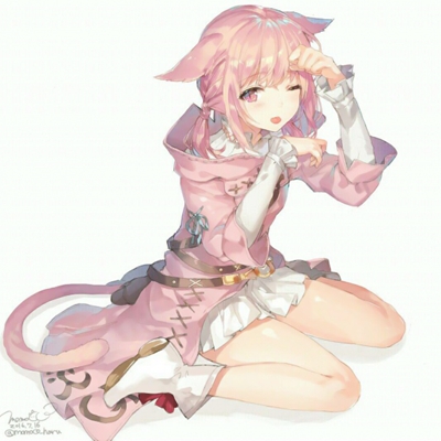 13张高清狐耳动漫女生头像 好看的二次元狐娘头像合集