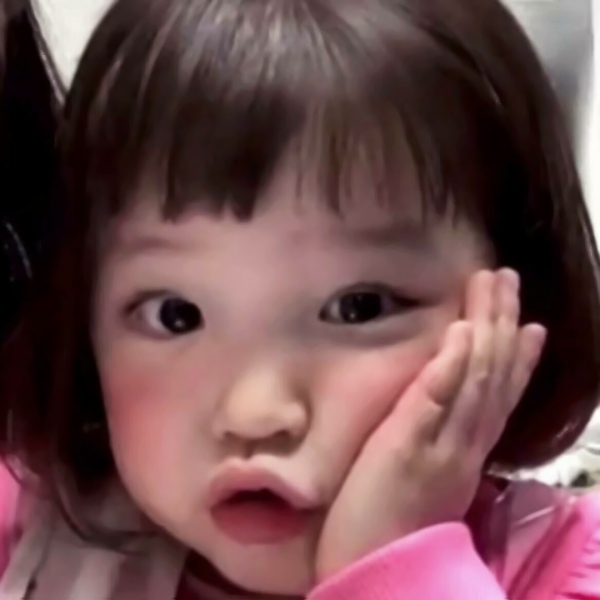 22张高清软萌女娃微信头像合集